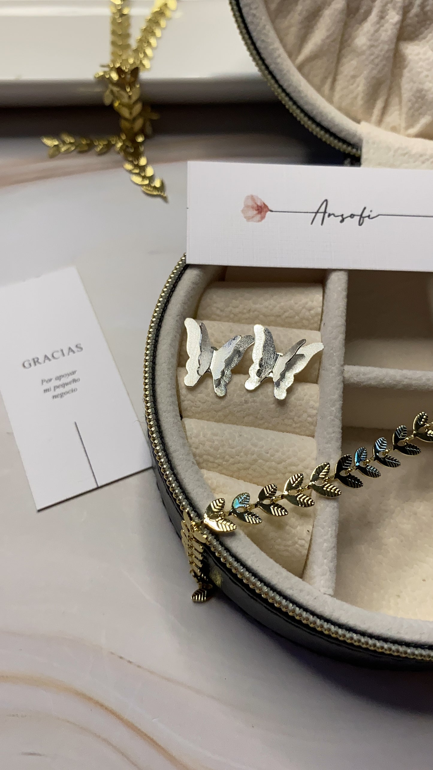 Aros Mariposa Alas Libres