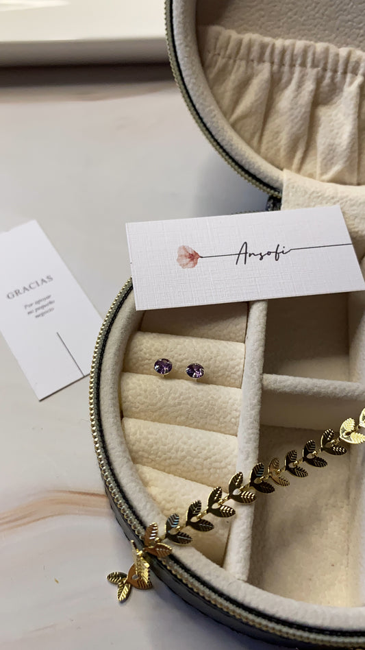 Aros Punto de Luz Lavanda