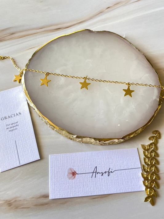 Pulsera Constelación Dorada